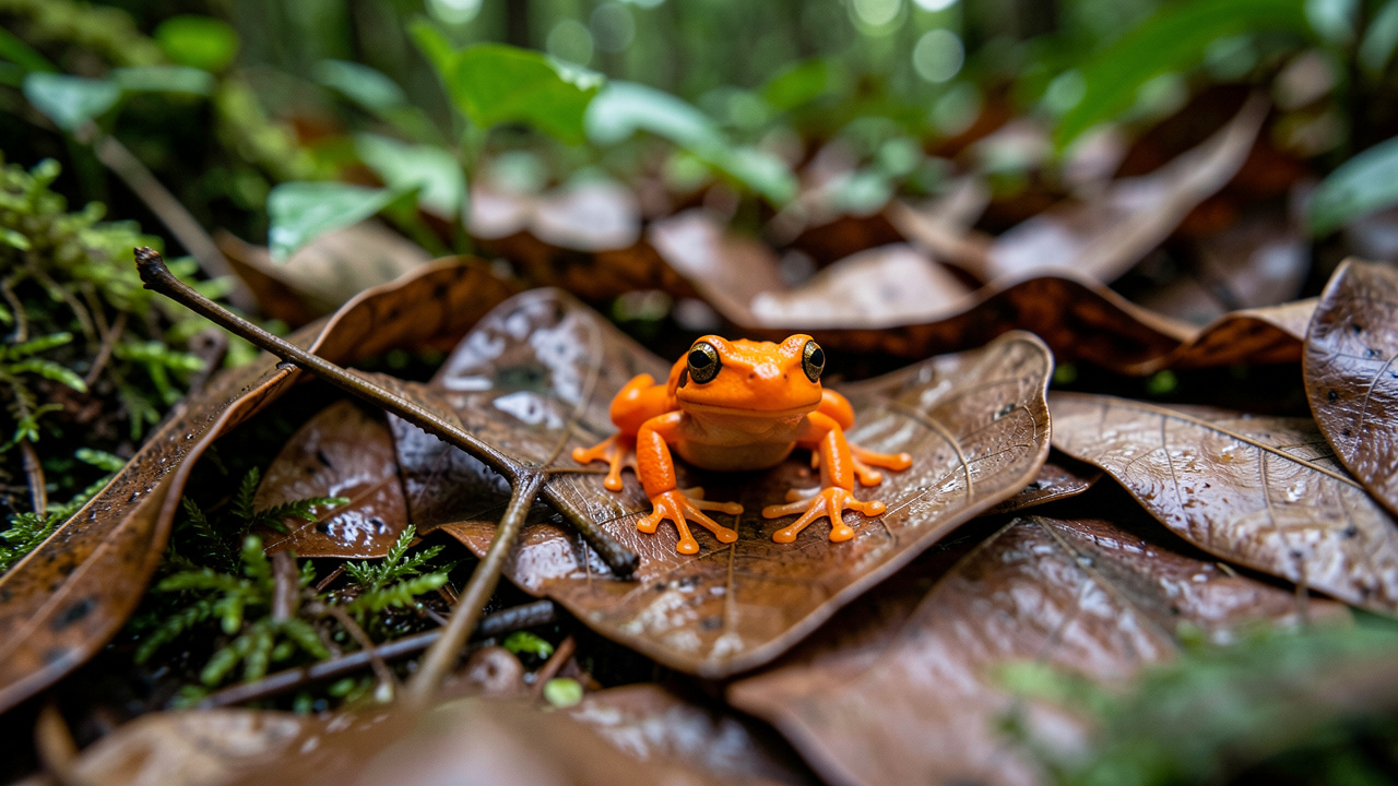 Lire la suite à propos de l’article Comment observer la grenouille « citrouille » sans perturber son habitat ?